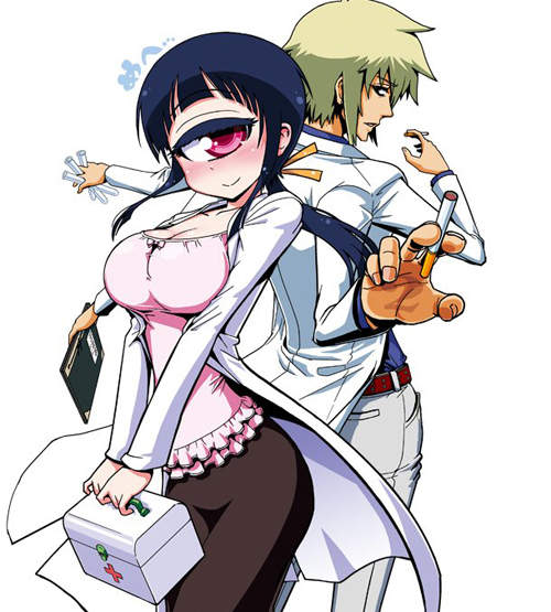 嚇死一堆讀者的《巨乳獨眼保健老師》你萌得起來嗎？