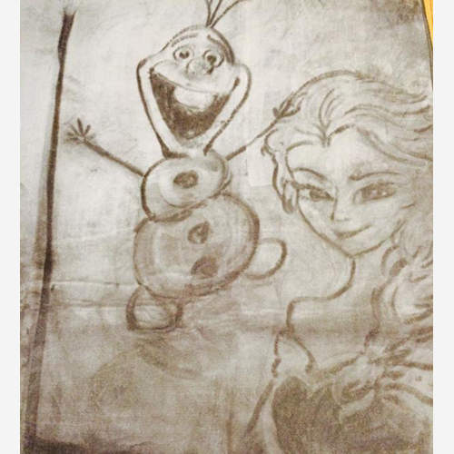 日本網友大玩《地毯畫》隨便畫這水準也太高惹吧(*ﾟДﾟ*)…