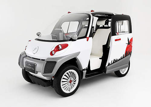 兩棲電動車《Fomm Concept One》水上漂也難不倒喔 兩棲電動車《Fomm Concept One》水上漂也難不倒喔