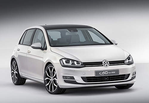 40周年概念《VW Golf Edition Concept》小白球貴氣上身