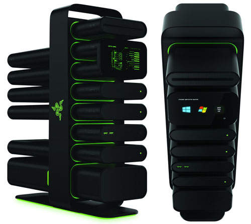 超炫Razer《Christine模組電競桌機》  能像積木堆疊的桌機 超炫Razer《Christine模組電競桌機》  能像積木堆疊的桌機