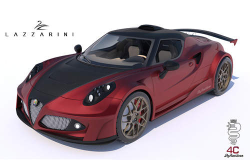 馬力738匹《愛快羅密歐4C》法拉利心臟上身 馬力738匹《愛快羅密歐4C》法拉利心臟上身