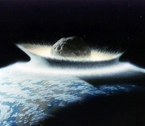 惑星撞地球 差一滴滴就削到邊惹(呼~好險) 惑星撞地球 差一滴滴就削到邊惹(呼~好險)