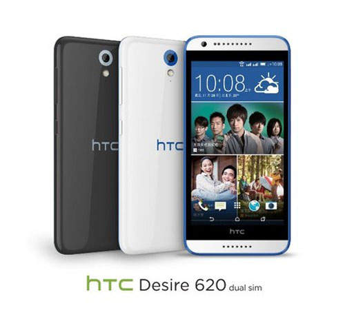 今日上市《HTC Desire 620 Dual Sim》支援兩張sim卡讓你雙卡雙待