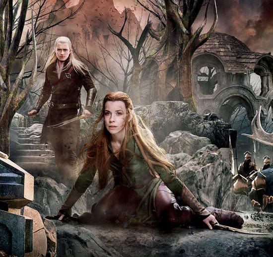 《哈比人：五軍之戰》完結篇海報 最後的大戰即將開打～