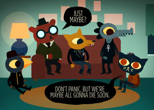 《Night in The Woods》退學小貓獨立遊戲登上PS4 ΦωΦ