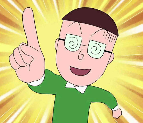 櫻桃小丸子《丸尾素顏》再現　拿下眼鏡可愛度瞬間爆增www