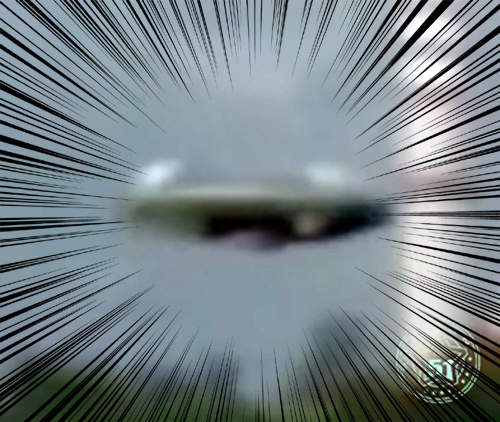 烏克蘭飛碟目擊　UFO表示：知道你們像素不好所以自己靠近一點...