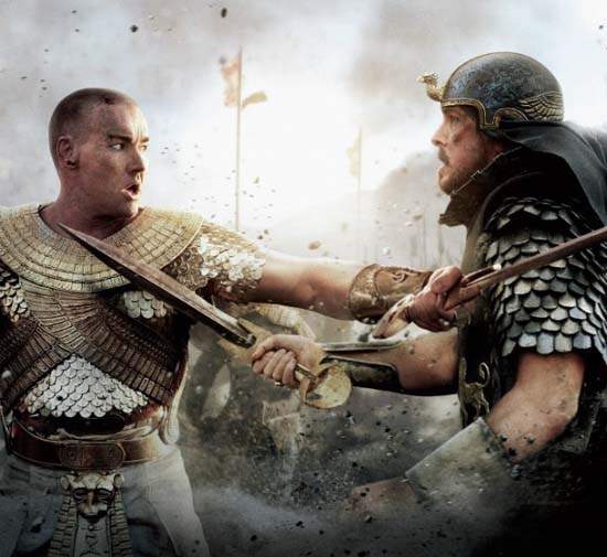 雷利史考特《出埃及記:天地王者》摩西與法老王的大場面對決 