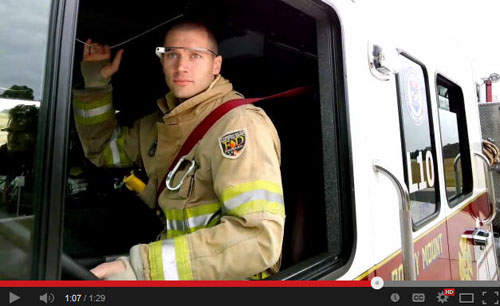 《Google眼鏡新應用》之消防英雄的救援日常篇  