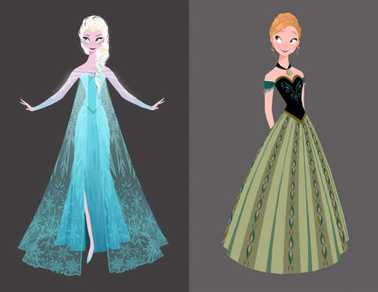 迪士尼《冰雪奇緣》角色設定稿大公開 迪士尼《冰雪奇緣》角色設定稿大公開