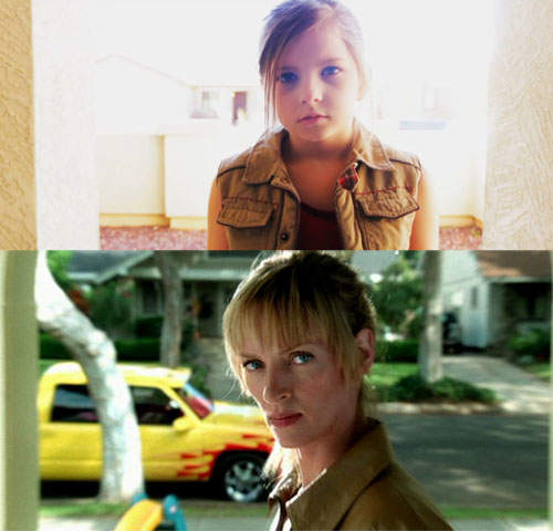 萌萌追殺比爾 小女孩耍可愛照著電影打一遍給你看 萌萌追殺比爾 小女孩耍可愛照著電影打一遍給你看