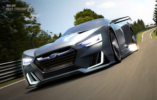 《速霸陸Viziv GT Vision Gran Turismo》可以在GT6開到喔