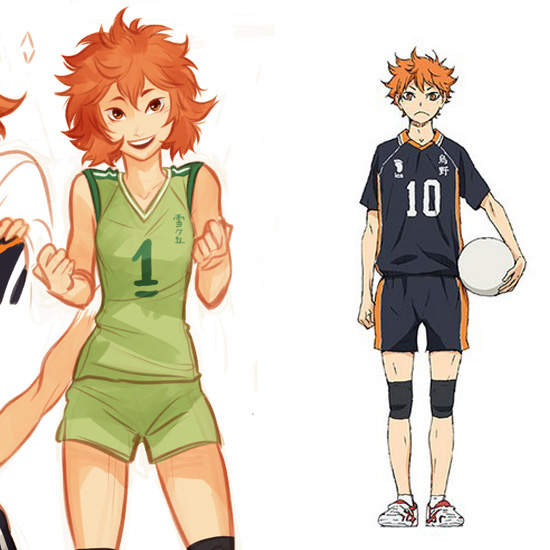 無所不能性轉《排球少年》變成排球少女