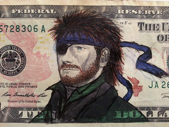 《鈔票塗鴉》美國總統不為人知的秘密身分?! 《鈔票塗鴉》美國總統不為人知的秘密身分?!