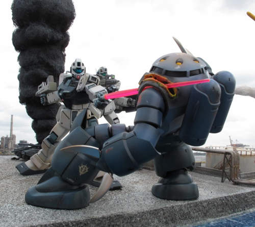 鋼彈立於大地!日本玩家製作1/144比例的模擬場景模型 鋼彈立於大地!日本玩家製作1/144比例的模擬場景模型