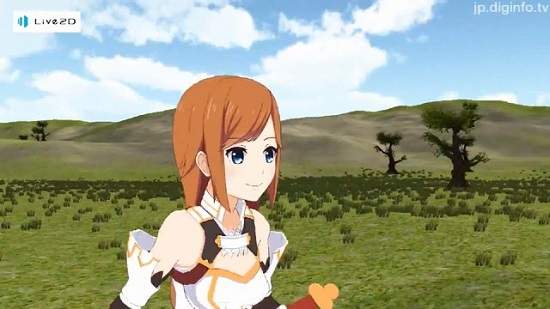打破次元之壁!《Live2D Euclid》將二次元美少女們3D化的全新技術突破! 打破次元之壁!《Live2D Euclid》將二次元美少女們3D化的全新技術突破!