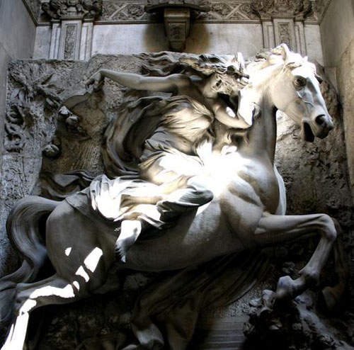 斯塔列諾公墓　白色大理石天使雕像環繞的不朽墳場