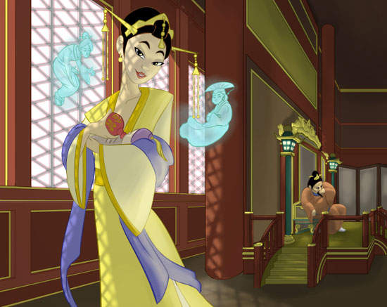仿迪士尼《失格公主》可是武則天並不是公主啊... 仿迪士尼《失格公主》可是武則天並不是公主啊...