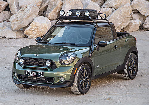 貨卡概念《Mini Paceman Adventure》誰把後座給變不見呢？