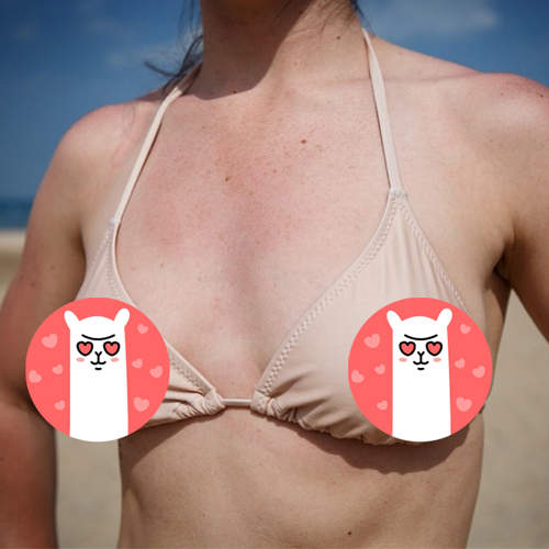 乳頭比基尼 不知道舔起來有沒有橘子的味道(你冷靜 乳頭比基尼 不知道舔起來有沒有橘子的味道(你冷靜
