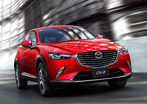 休旅入門《Mazda CX-3》洛杉磯車展動感現身