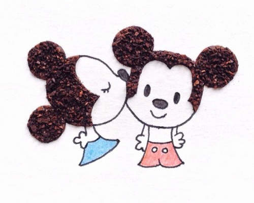 卡哇伊《插圖咖啡渣》裡面充滿濃濃的咖啡香 卡哇伊《插圖咖啡渣》裡面充滿濃濃的咖啡香