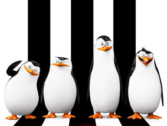 舒壓電影《馬達加斯加爆走企鵝》與章魚的大對決