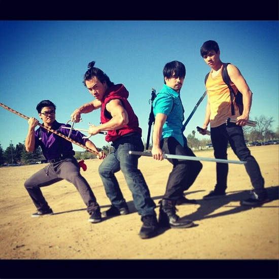 向《忍者龜》致敬的真人擬人化 不用龜殼也超帥氣