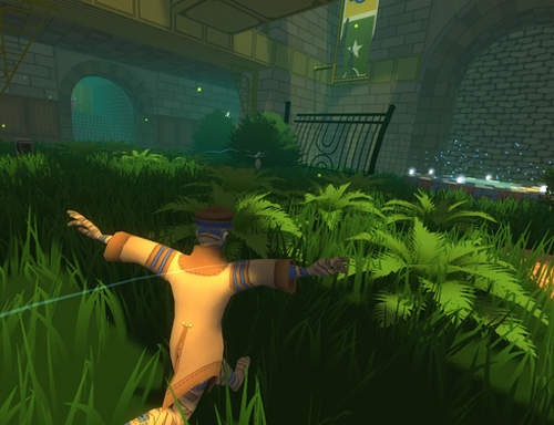 扮飛機遊戲《風之祭禮》造飛機造飛機～飛到青草地～