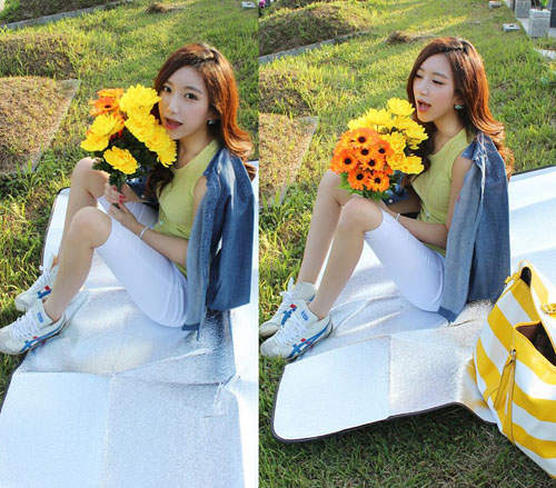 新FB女神《芮情花》路跑10公里也難不倒她～