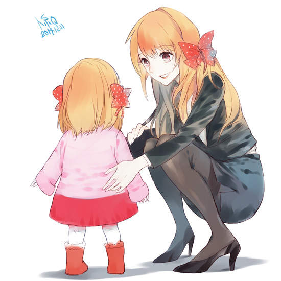 超腦洞《月刊少女後日談》千代跟野崎的小孩會是.... 超腦洞《月刊少女後日談》千代跟野崎的小孩會是....