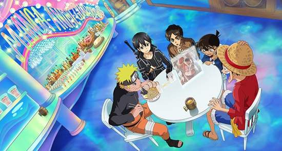 柯南、魯夫、鳴人、桐人、艾連的夢幻共演《JOIN US, FRIENDS.》