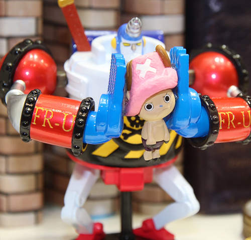 2014東京玩具展　航海王卡住了系列扭蛋實在太可愛