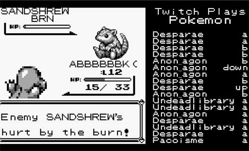 《Twitch Plays Pokemon》幾萬人用聊天室玩神奇寶貝...何時才能破關? 《Twitch Plays Pokemon》幾萬人用聊天室玩神奇寶貝...何時才能破關?