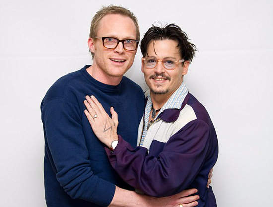 強尼戴普《超驗駭客(Transcendence)》親親又抱抱的記者會♥ 強尼戴普《超驗駭客(Transcendence)》親親又抱抱的記者會♥