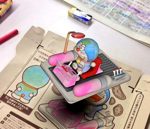 Pocky紙盒浮出《3D哆啦A夢》任誰都能超簡單完成♪