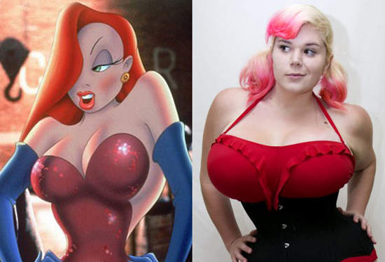 O罩杯《大胸妹》迷戀卡通裡那驚人的曲線... O罩杯《大胸妹》迷戀卡通裡那驚人的曲線...