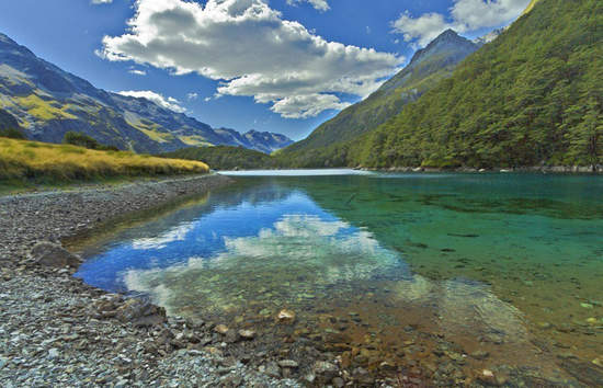 《世界上最清澈的湖泊》紐西蘭「藍湖」可以看多深？！