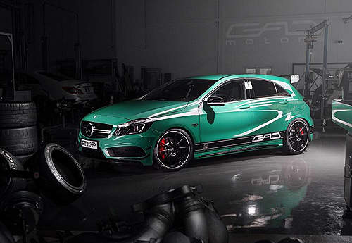 GAD Motors改造《賓士A45 AMG》馬力上看430匹 GAD Motors改造《賓士A45 AMG》馬力上看430匹