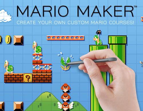 Wii U《Mario Maker》根本官方版孔明瑪利歐生產器www