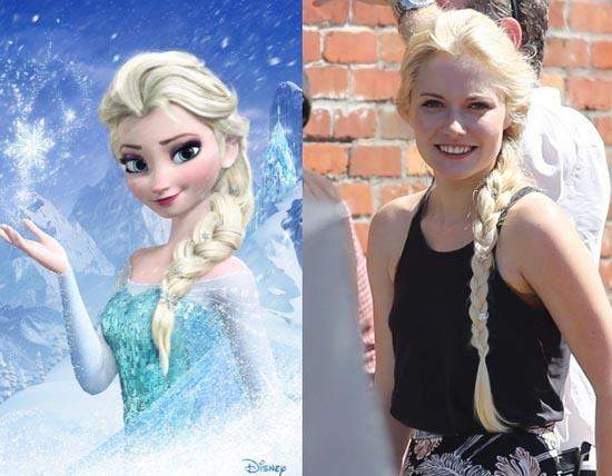 女王駕到《真人版艾莎》現身童話小鎮片場