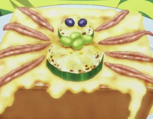 重現《卷島學長的蜘蛛吐司》恐怖的外觀一看就沒食慾了……