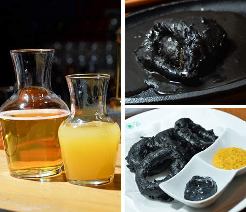 《黑暗靈魂cafe》期間限定開張　啊這菜是倒了多少墨汁...