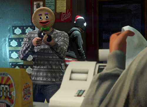 《俠盜獵車手5》歡樂又致命的連線打雪戰 冬天才玩得到唷(砸) 《俠盜獵車手5》歡樂又致命的連線打雪戰 冬天才玩得到唷(砸)