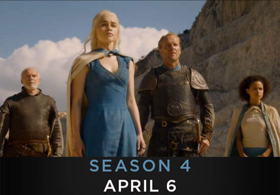 影集《冰與火之歌》第四季預告 HBO 4月起開播 影集《冰與火之歌》第四季預告 HBO 4月起開播
