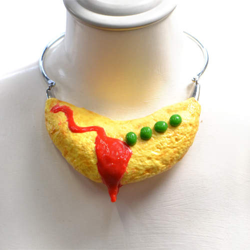 《食物模型項鍊再進化》走到哪 吃到哪 胖到哪（^ω^）