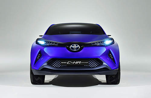 跨界新概念《Toyota C-HR Concept》巴黎車展現身 跨界新概念《Toyota C-HR Concept》巴黎車展現身