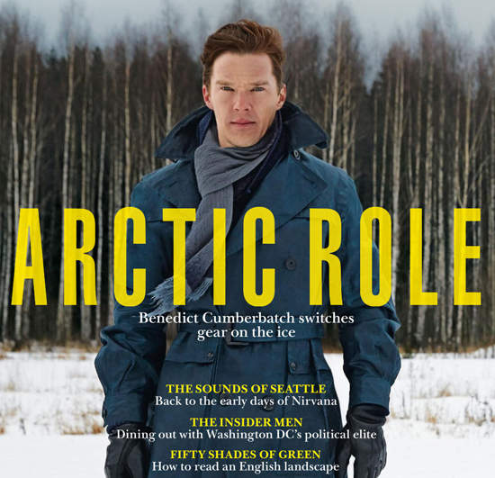BC冰原雜誌照 如此適合長大衣的男人