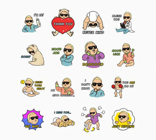 好康報報《LINE貼圖墨鏡北鼻Sunglasses Baby限時免費下載》到12/14而已喔 好康報報《LINE貼圖墨鏡北鼻Sunglasses Baby限時免費下載》到12/14而已喔